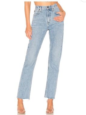 AGOLDE  High-Rise Straight Leg Women's Jeans 25
